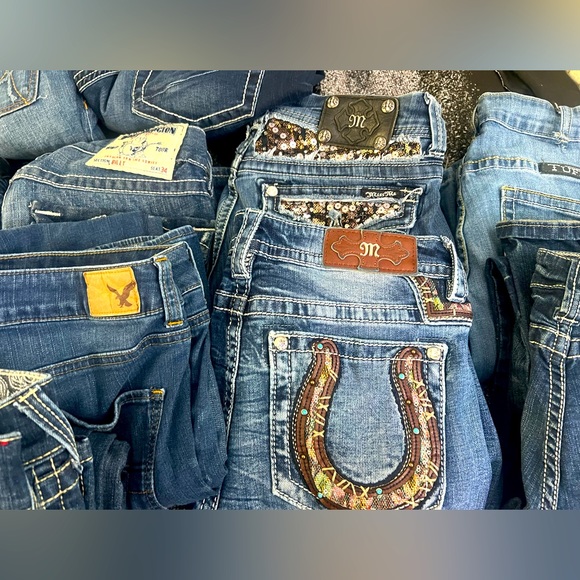 Miss Me Jeans Variety Of Women Designer Jeans And A Few Young Girl